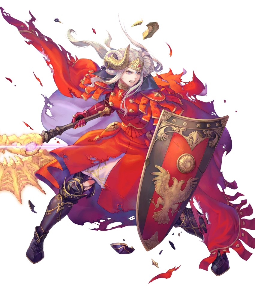 edelgard von hresvelg (fire emblem and 2 more) drawn by haccan