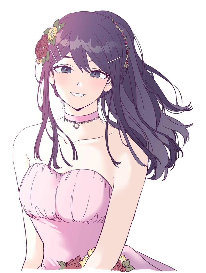 maizono sayaka (danganronpa and 1 more) drawn by bibi_(p_pp8888)