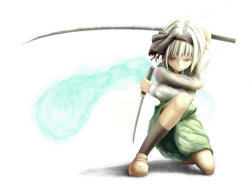 konpaku youmu (touhou) drawn by kinu_saya