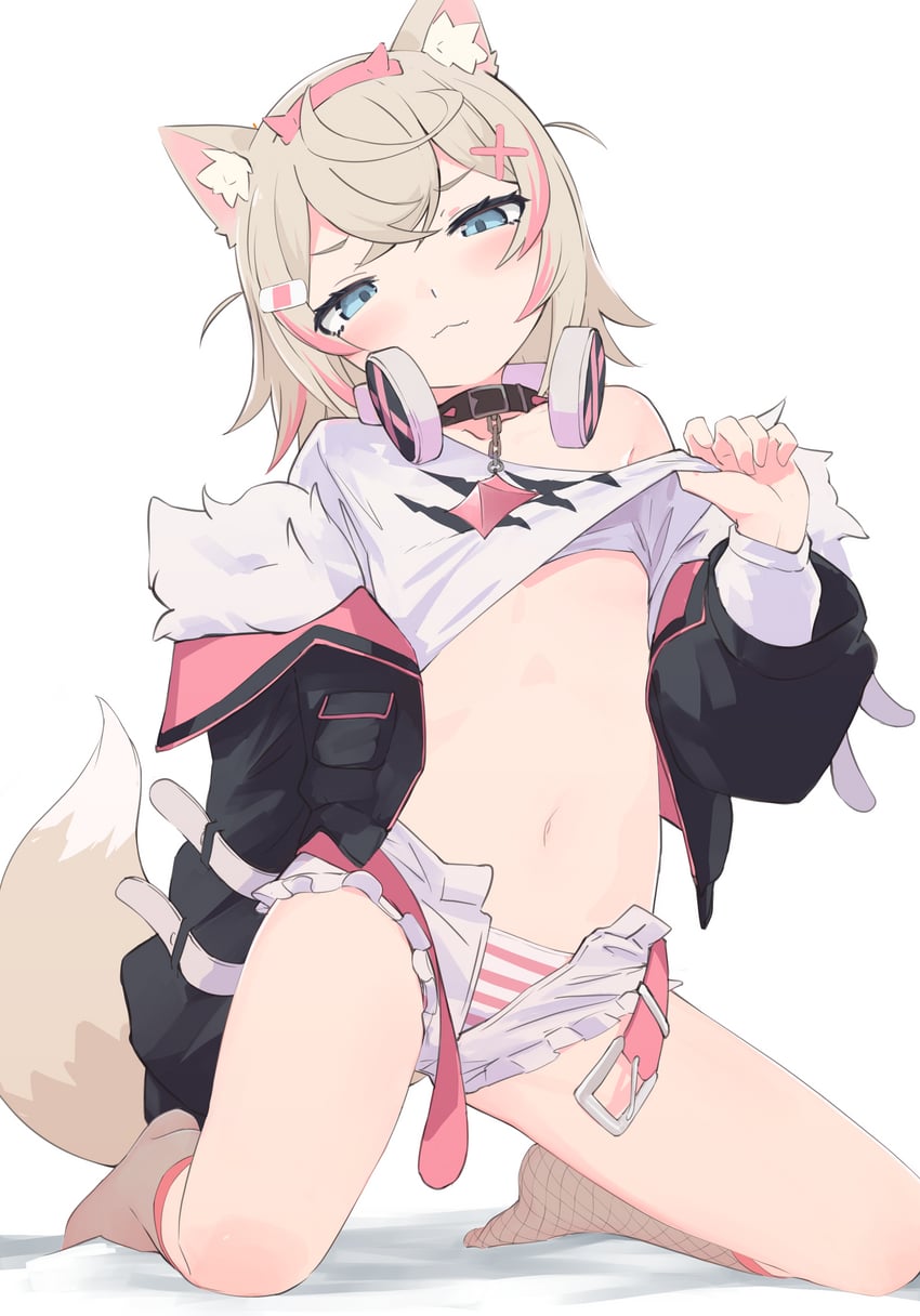 mococo abyssgard (hololive and 1 more) drawn by recklessdraw