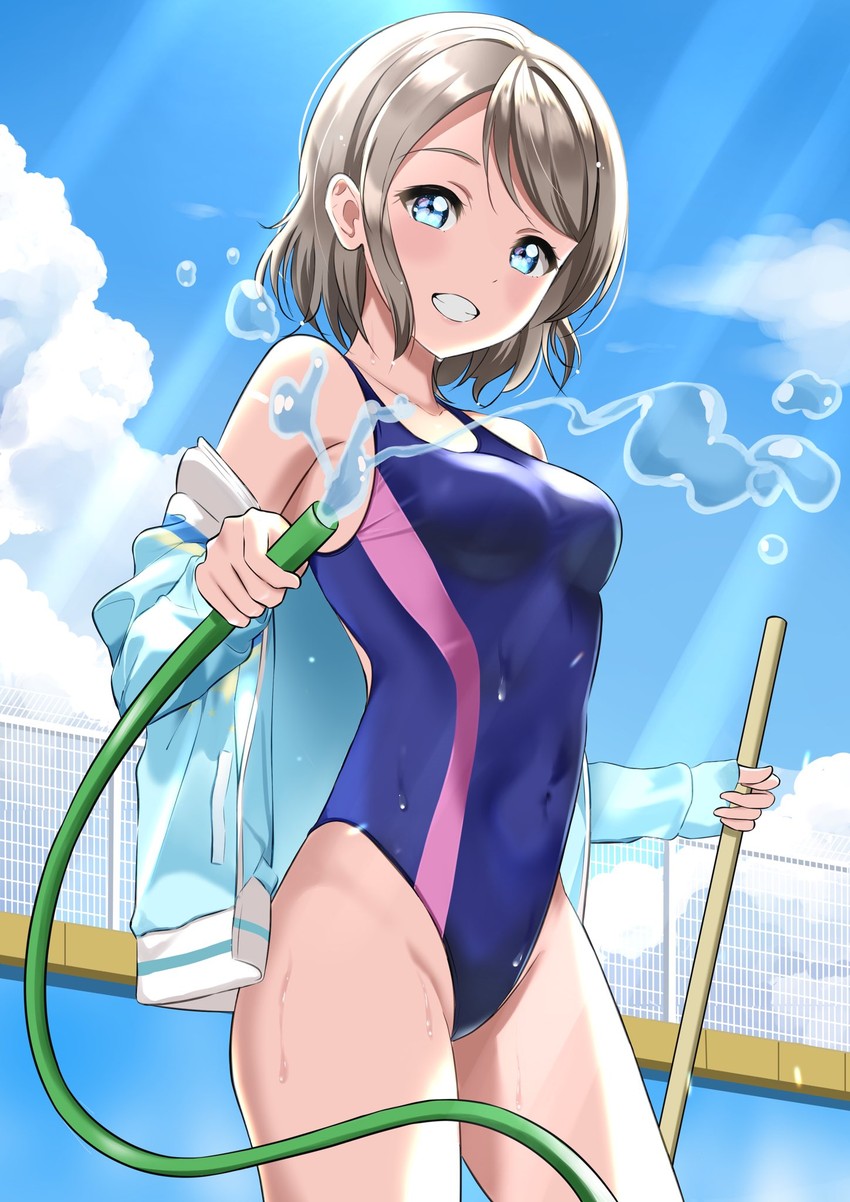 watanabe you (love live! and 1 more) drawn by gorilla-shi