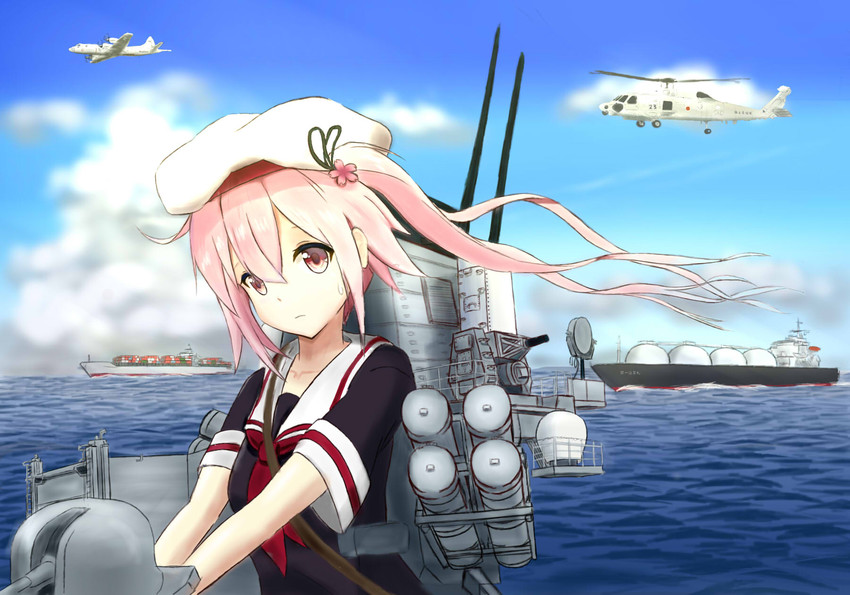 harusame and js harusame (original and 1 more) drawn by fusou_(fuso0205)