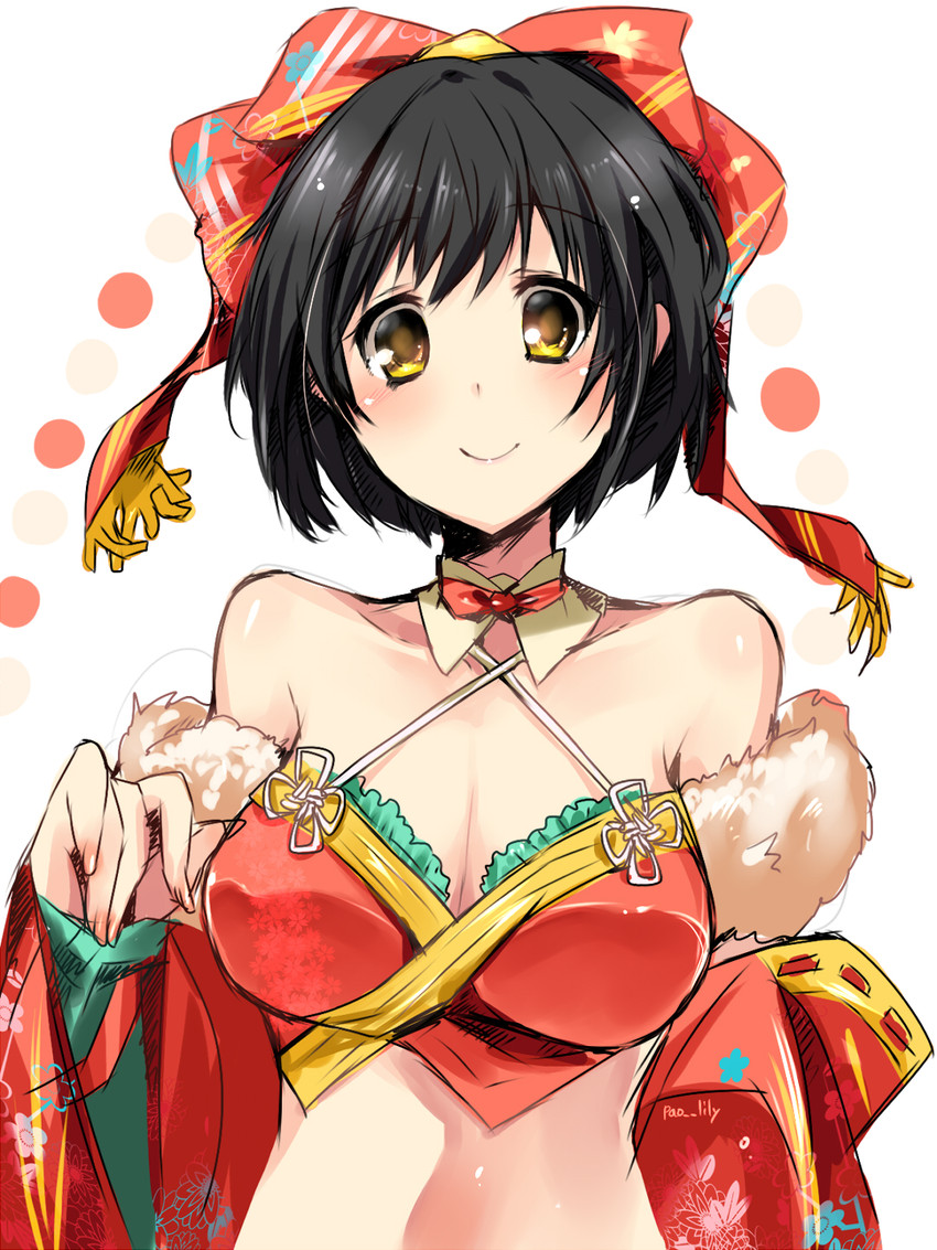 takafuji kako (idolmaster and 1 more) drawn by paopao