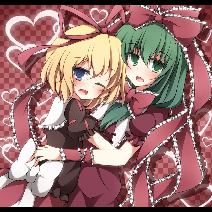 kagiyama hina and medicine melancholy (touhou) drawn by creta_(taku10)