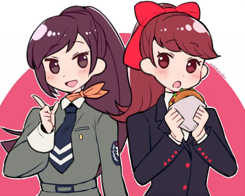 yoshizawa kasumi and kirishima eriko (persona and 3 more) drawn by do_m_kaeru