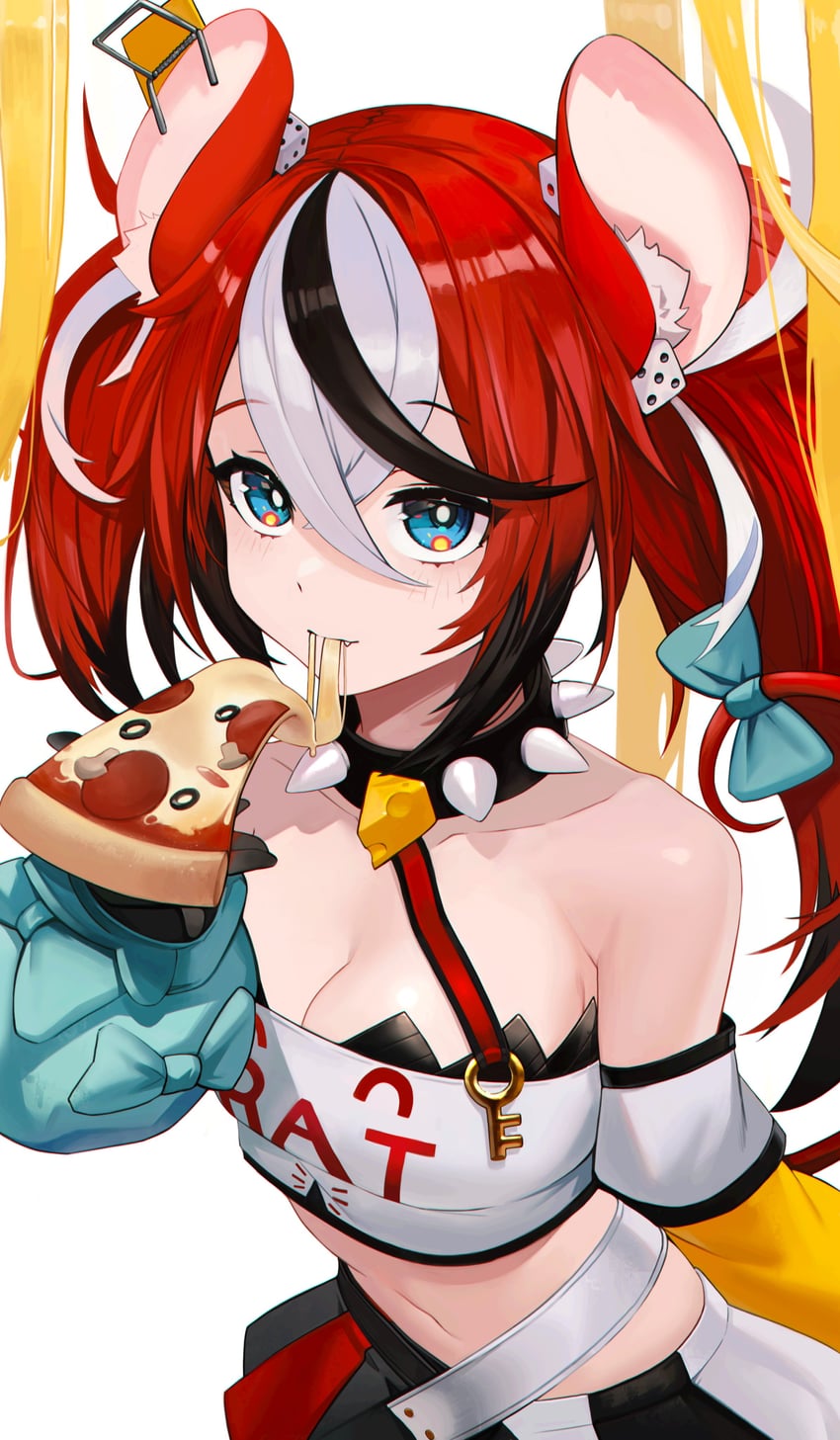 hakos baelz (hololive and 1 more) drawn by anizi