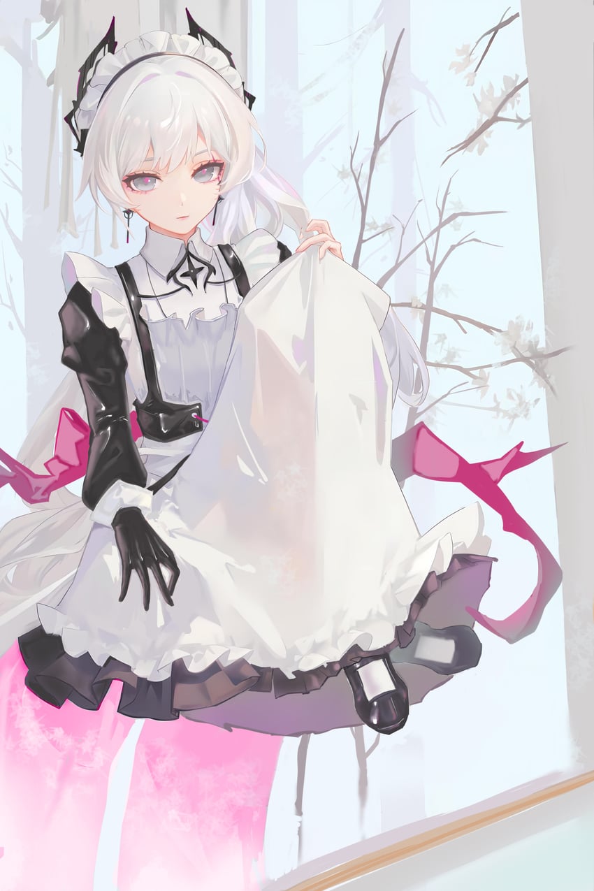 irene (arknights and 1 more) drawn by jin_sumire