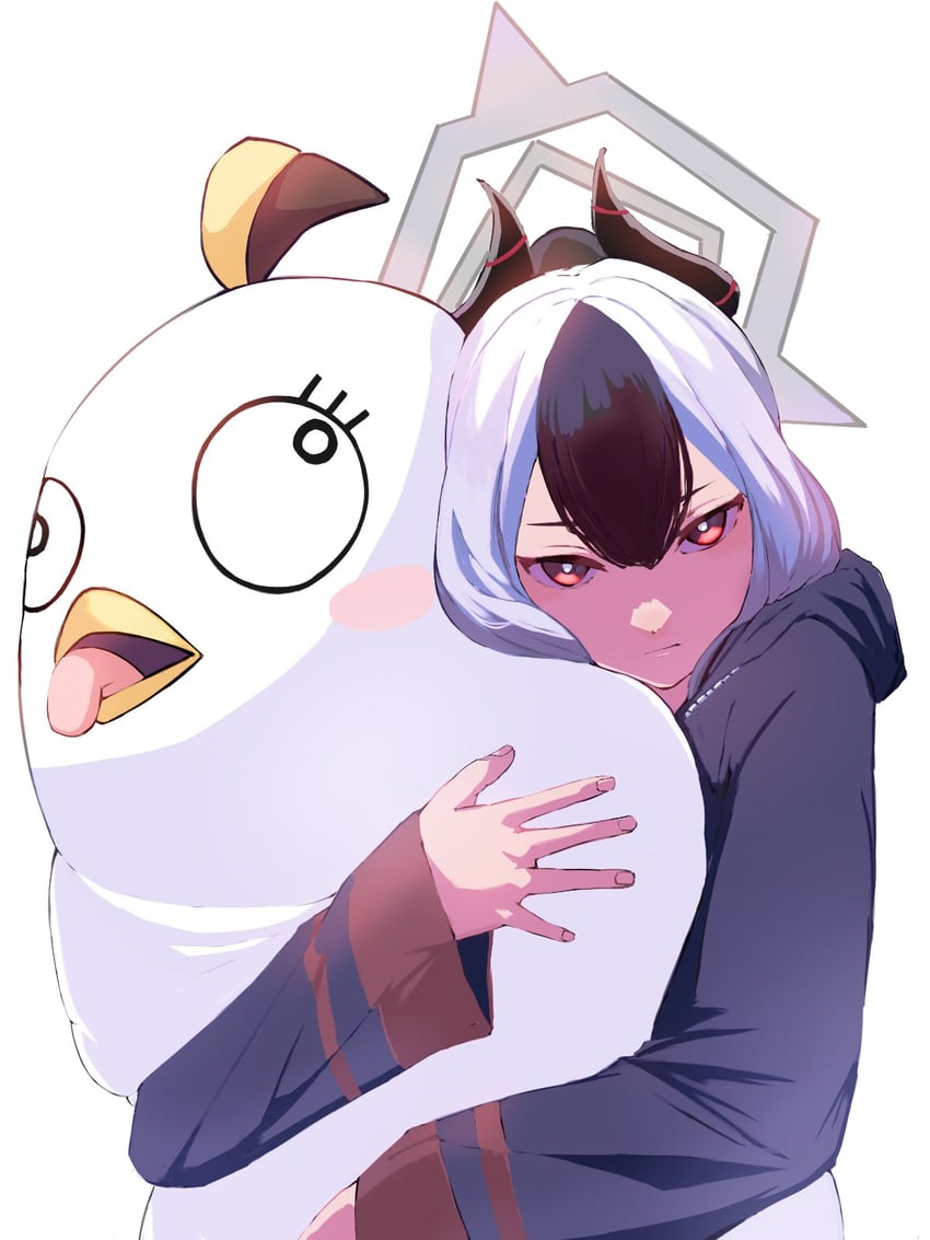 kayoko and peroro (blue archive) drawn by yuberu_1708
