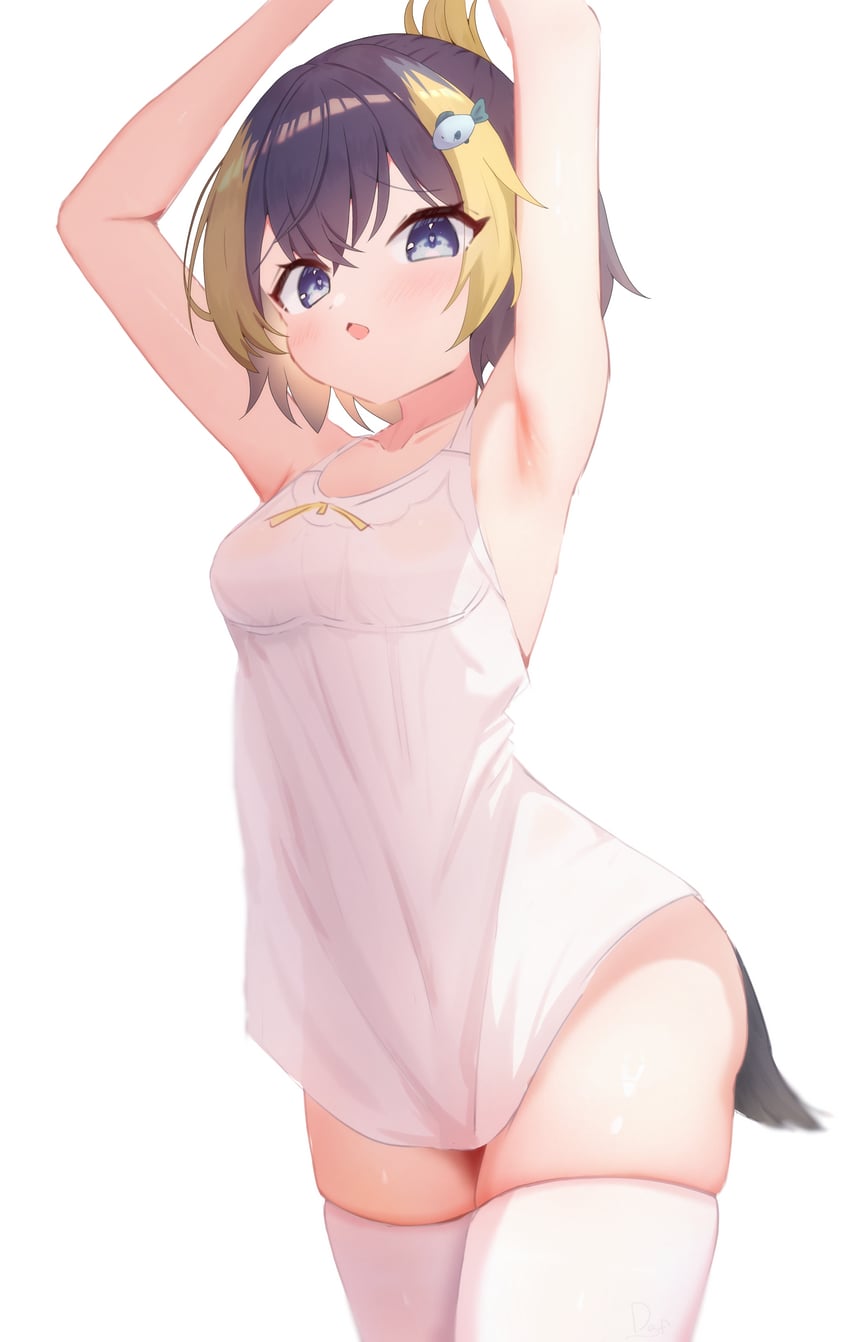 petra gurin (nijisanji and 1 more) drawn by daf_(daf_4)