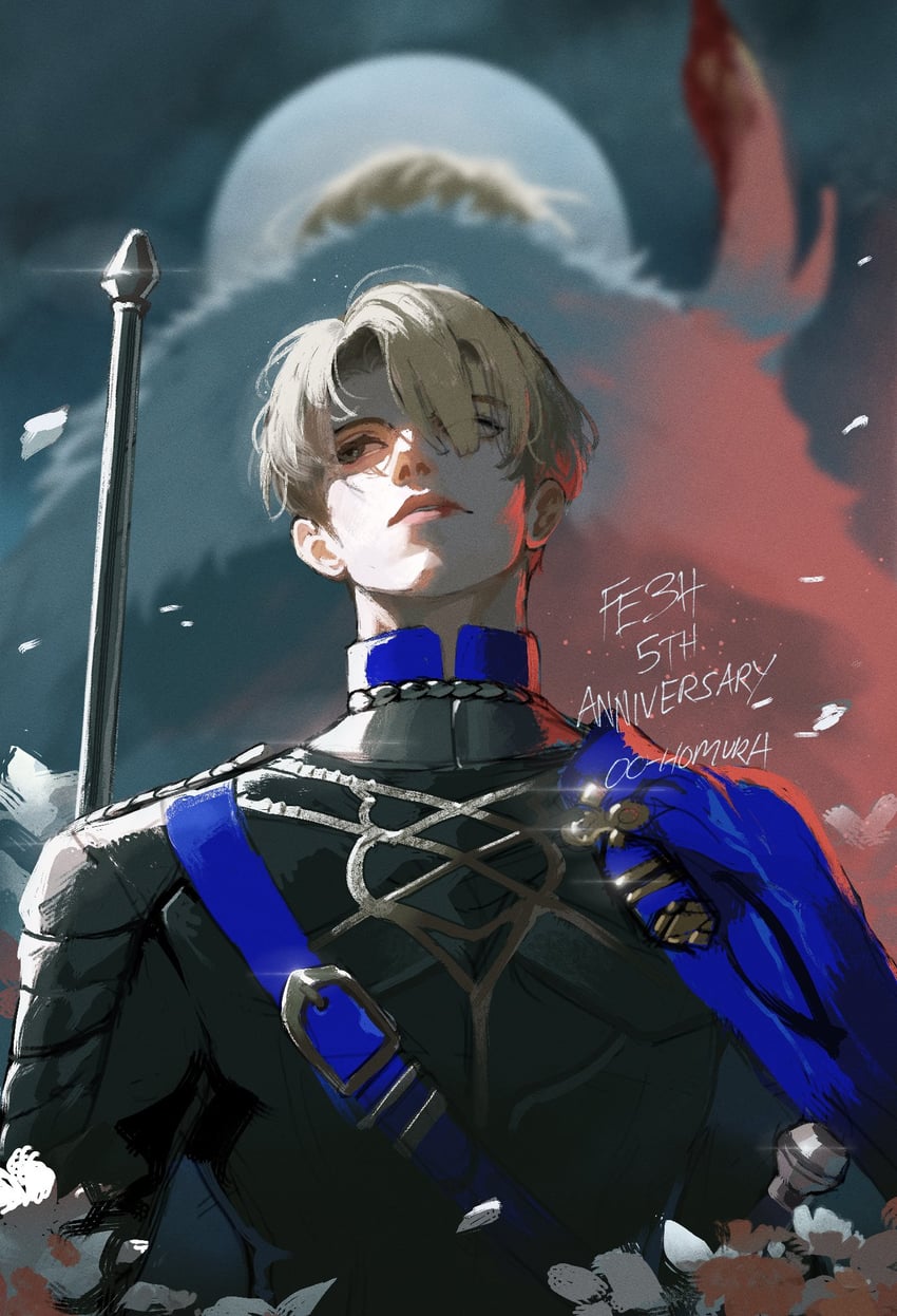 dimitri alexandre blaiddyd (fire emblem and 1 more) drawn by nyantcha