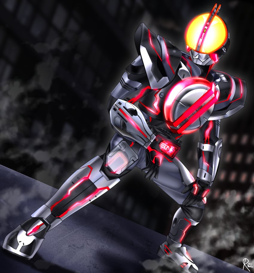 kamen rider next faiz (kamen rider and 2 more) drawn by reiei_8