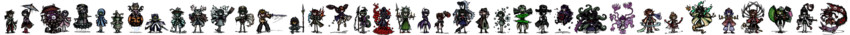 enraku tsubakura, houlen yabusame, senri tsurubami, shitodo kuroji, zuifeng tenkai, and 36 more (len'en) drawn by blindvoid
