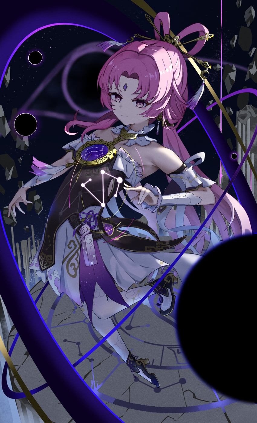 fu xuan (honkai and 1 more) drawn by zo_(nphm3333)