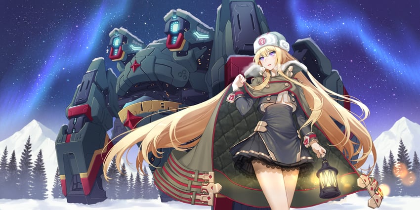 natasha and northern wrath (final gear) drawn by hiraris