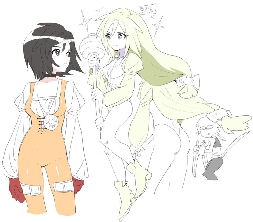 zidane tribal, garnet til alexandros xvii, and trance garnet til alexandros xvii (final fantasy and 1 more) drawn by dede_(qwea_00000)