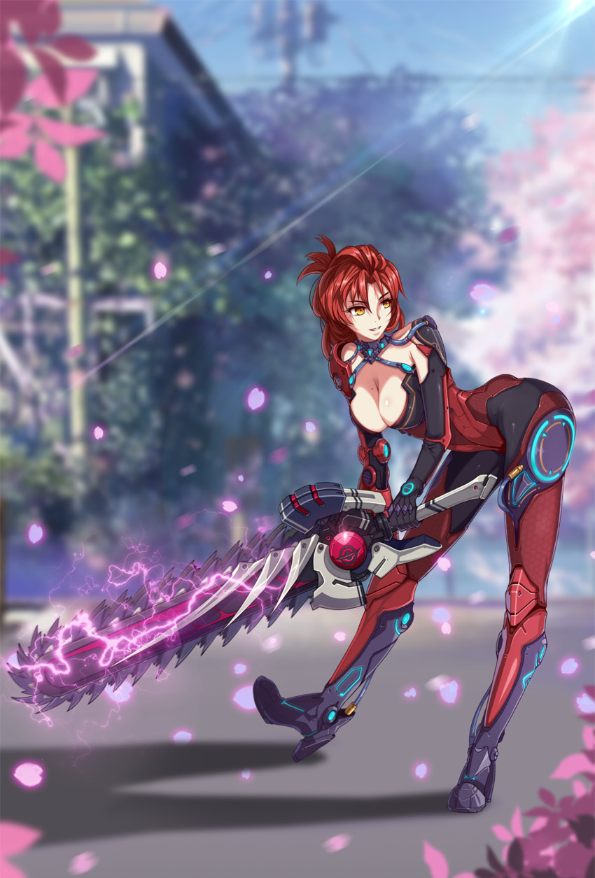 murata himeko (honkai and 1 more) drawn by choudan