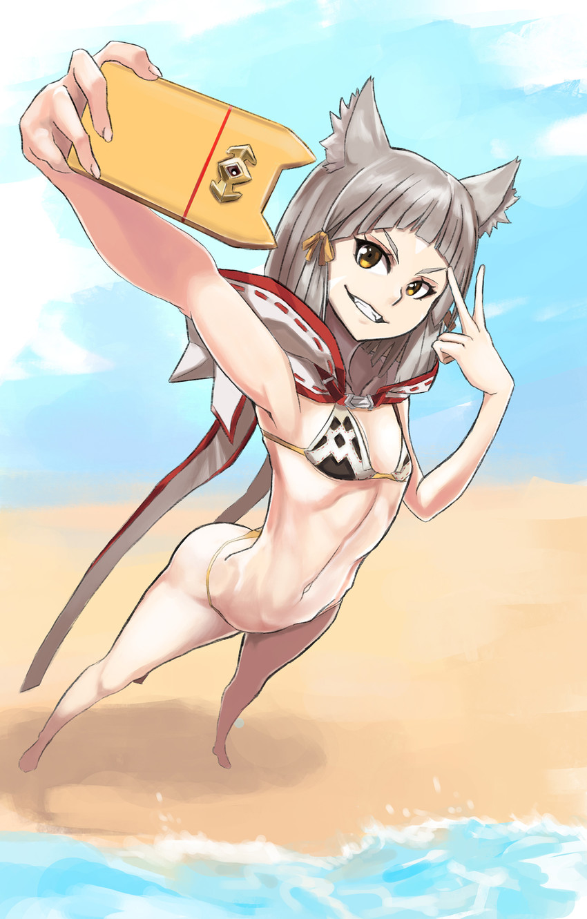 nia (xenoblade chronicles and 1 more) drawn by damagefloor