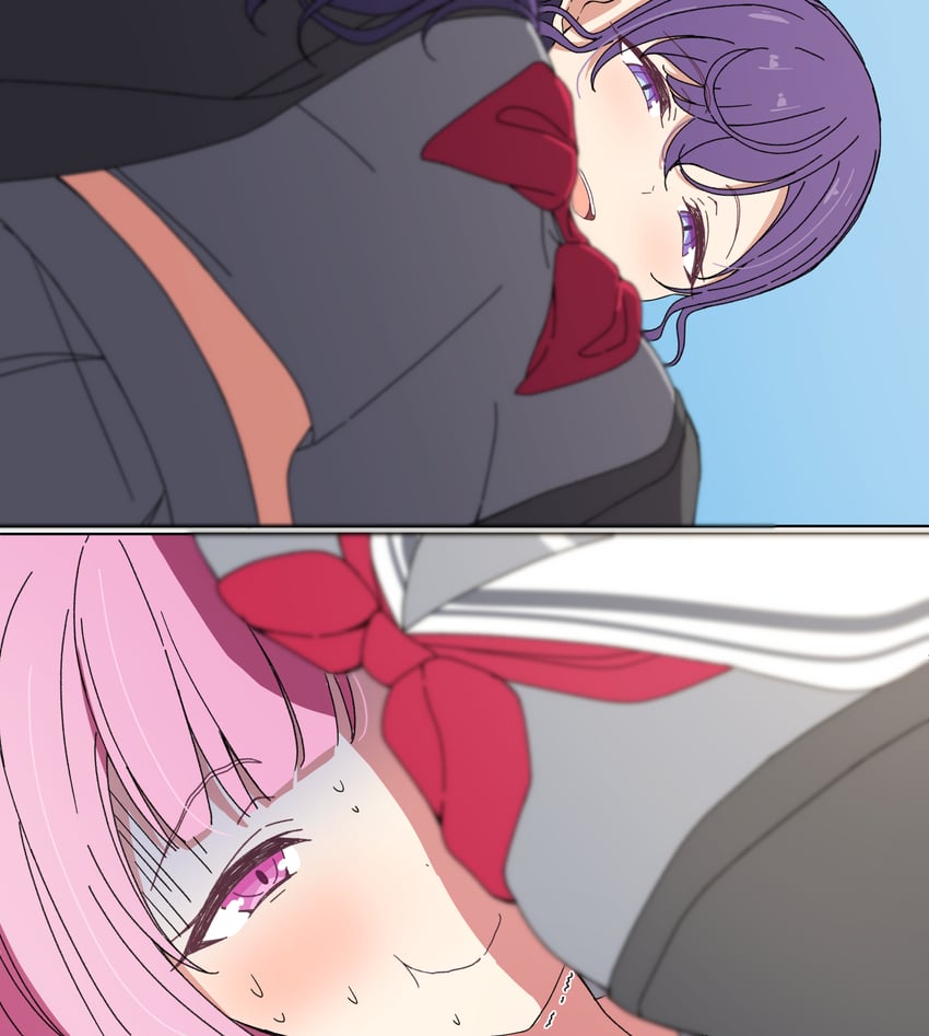 asahina mafuyu and ootori emu (project sekai and 1 more) drawn by arimon_(dfrgty12)