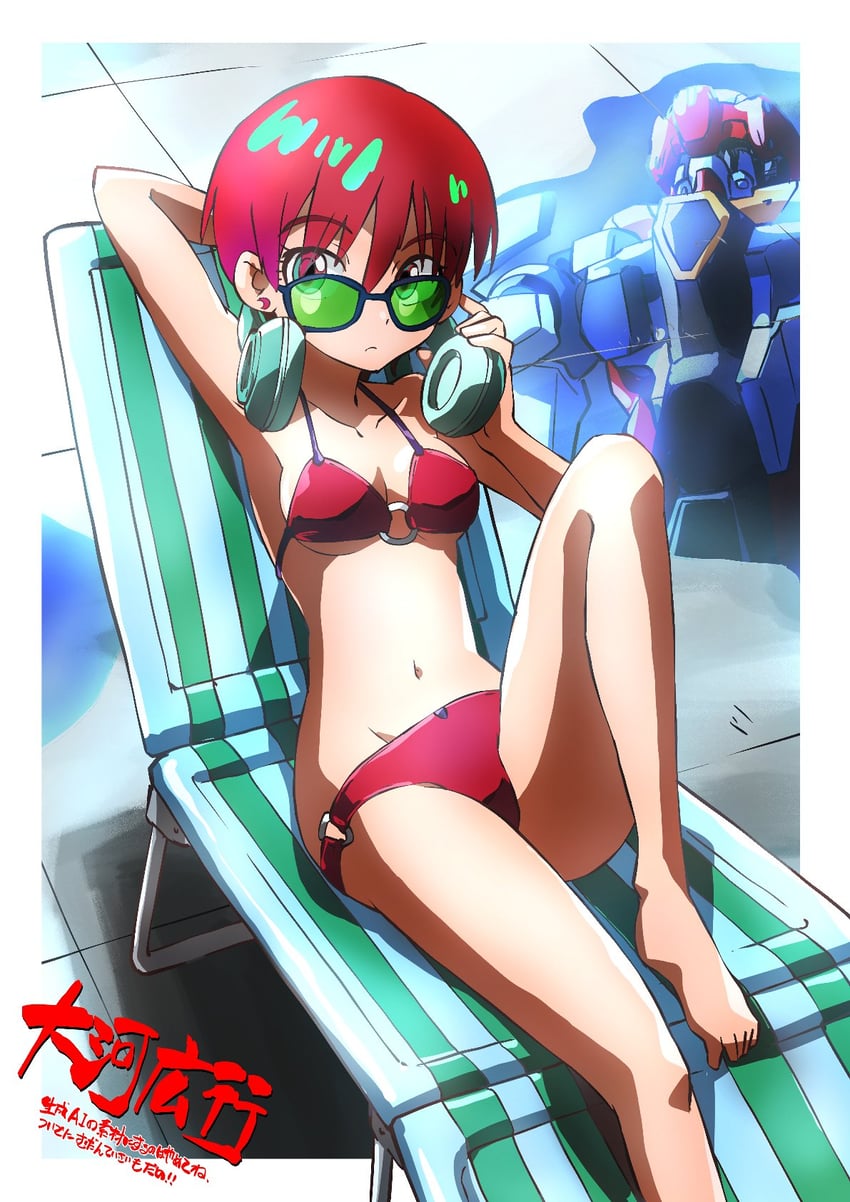 amate yuzuriha and gquuuuuux (gundam and 1 more) drawn by taiga_hiroyuki