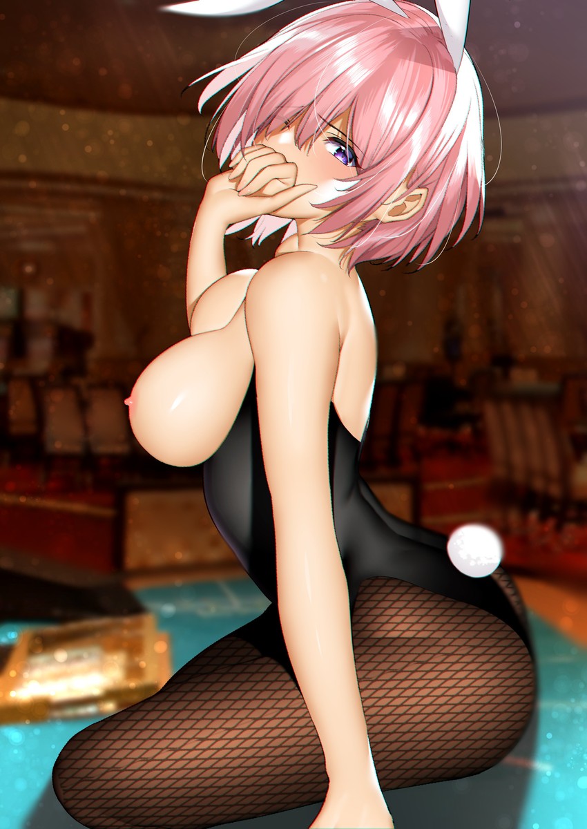 mash kyrielight (fate and 1 more) drawn by mairudo_(mildcoffee1117)