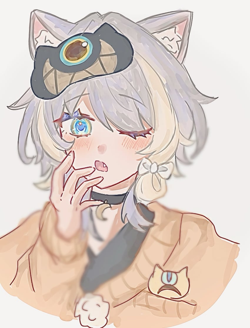 cipher (honkai and 1 more) drawn by nemu_(hy_szg_m5)