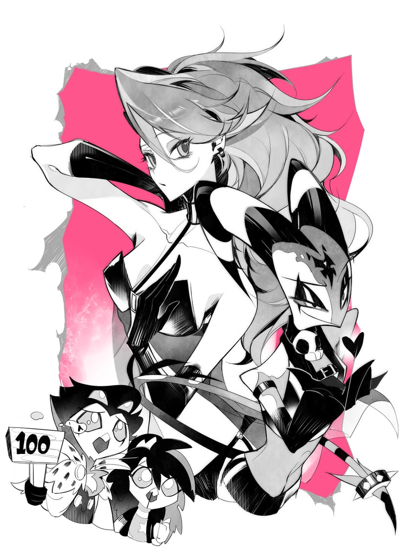 loona, blitzo, stolas, and octavia (helluva boss) drawn by zhu_xing_pupupu