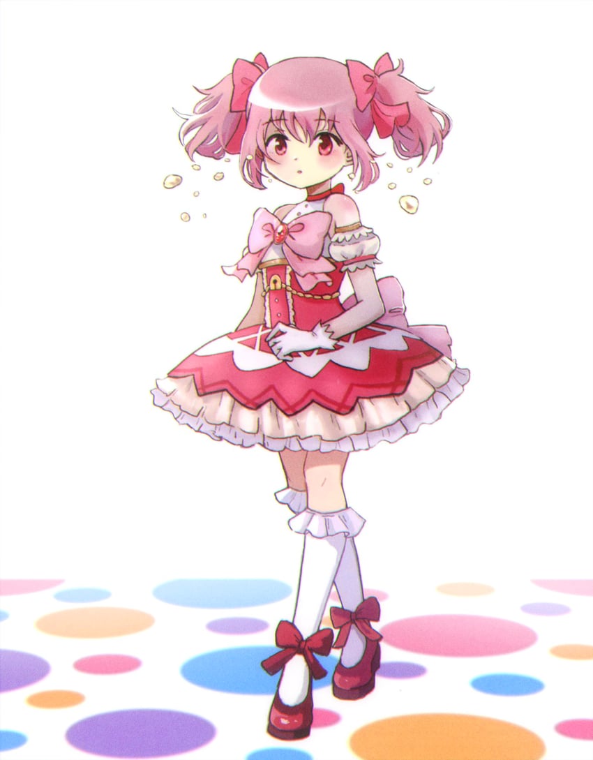 kaname madoka (mahou shoujo madoka magica and 1 more) drawn by aisucremee