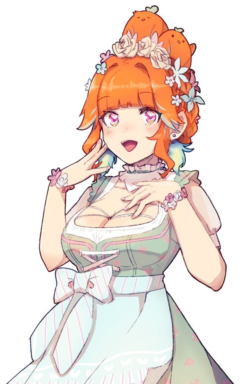 takanashi kiara and kotori (hololive and 1 more) drawn by naekam