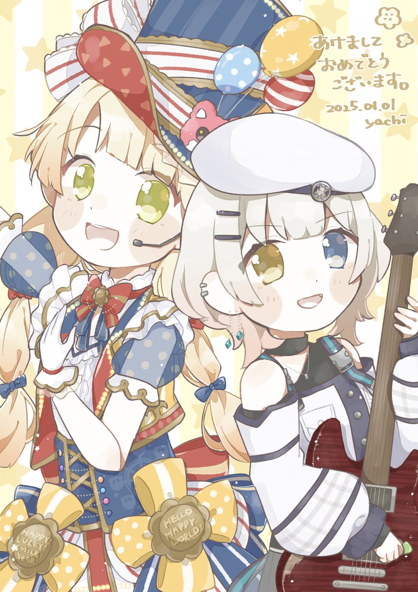 kaname raana, tsurumaki kokoro, and michelle (bang dream! and 1 more) drawn by yachi_(m104yj)