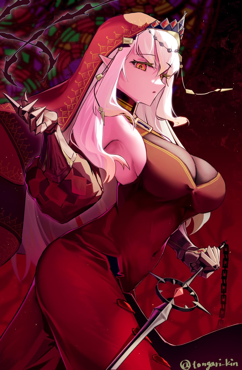 ecclesia and blazing cartesia the virtuous (yu-gi-oh!) drawn by tongari_kin