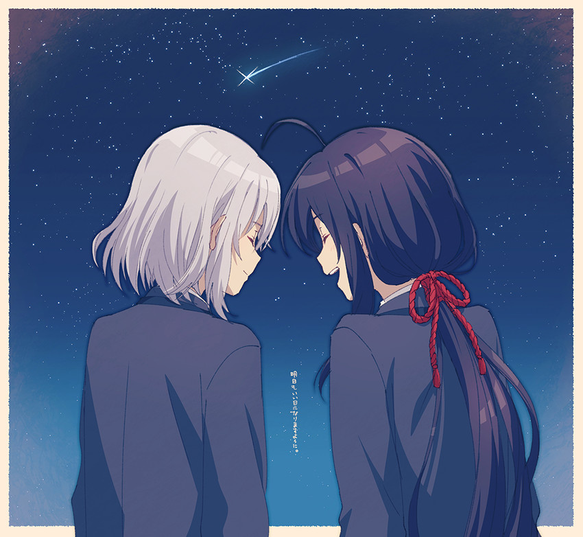 namazuo toushirou and honebami toushirou (touken ranbu) drawn by matsuki_(mikipingpong)