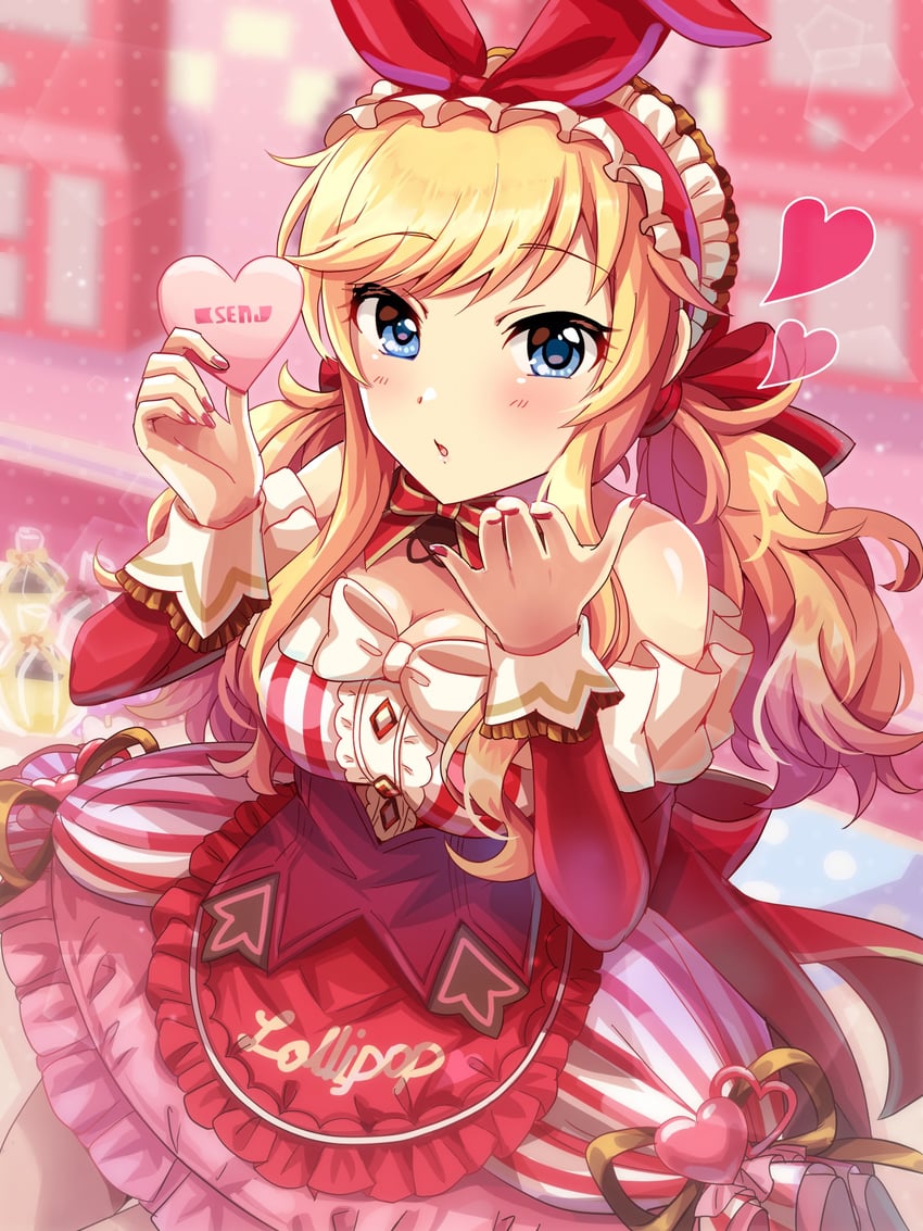 ohtsuki yui (idolmaster and 2 more) drawn by sakura_ran
