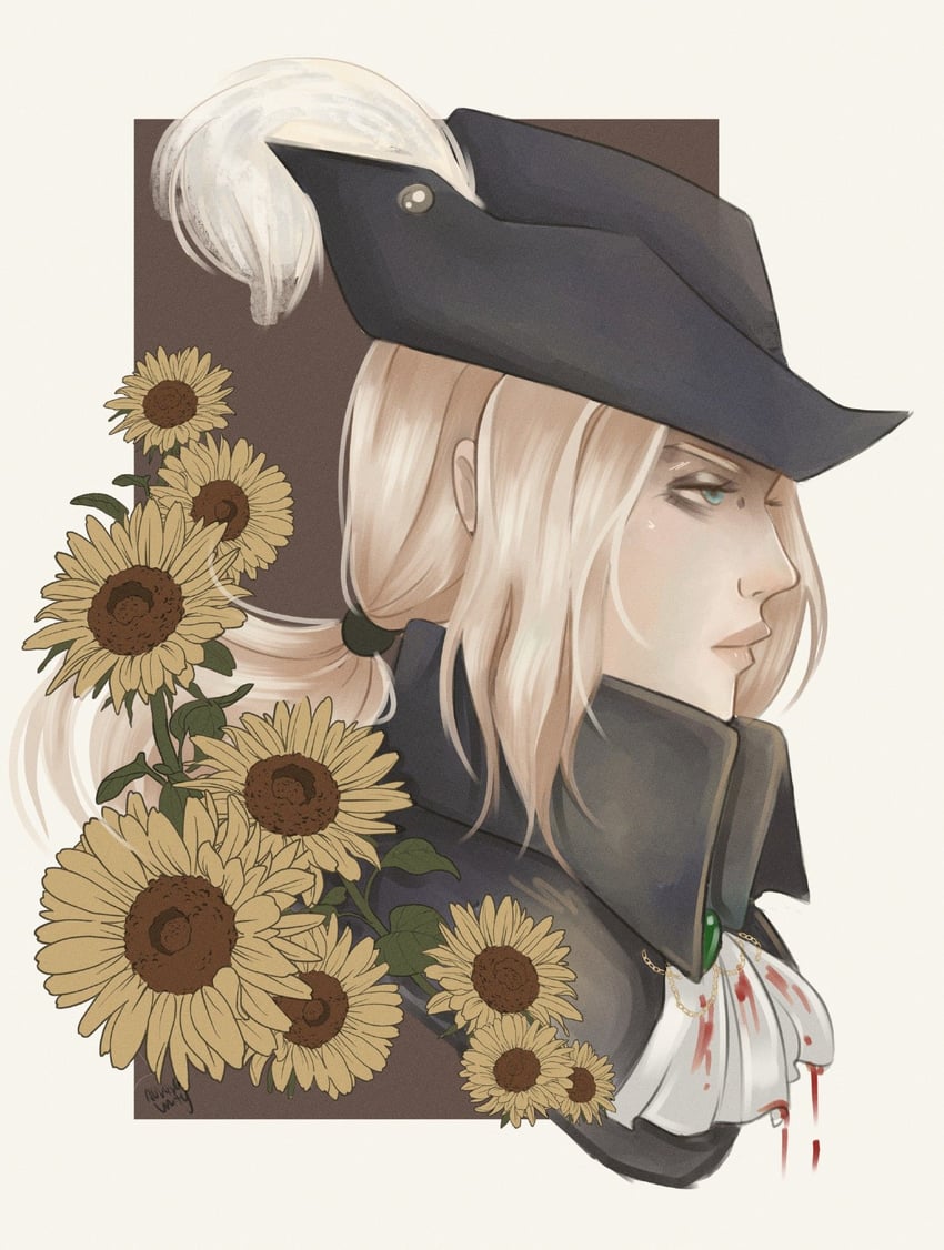 lady maria of the astral clocktower (bloodborne) drawn by aurora_unity