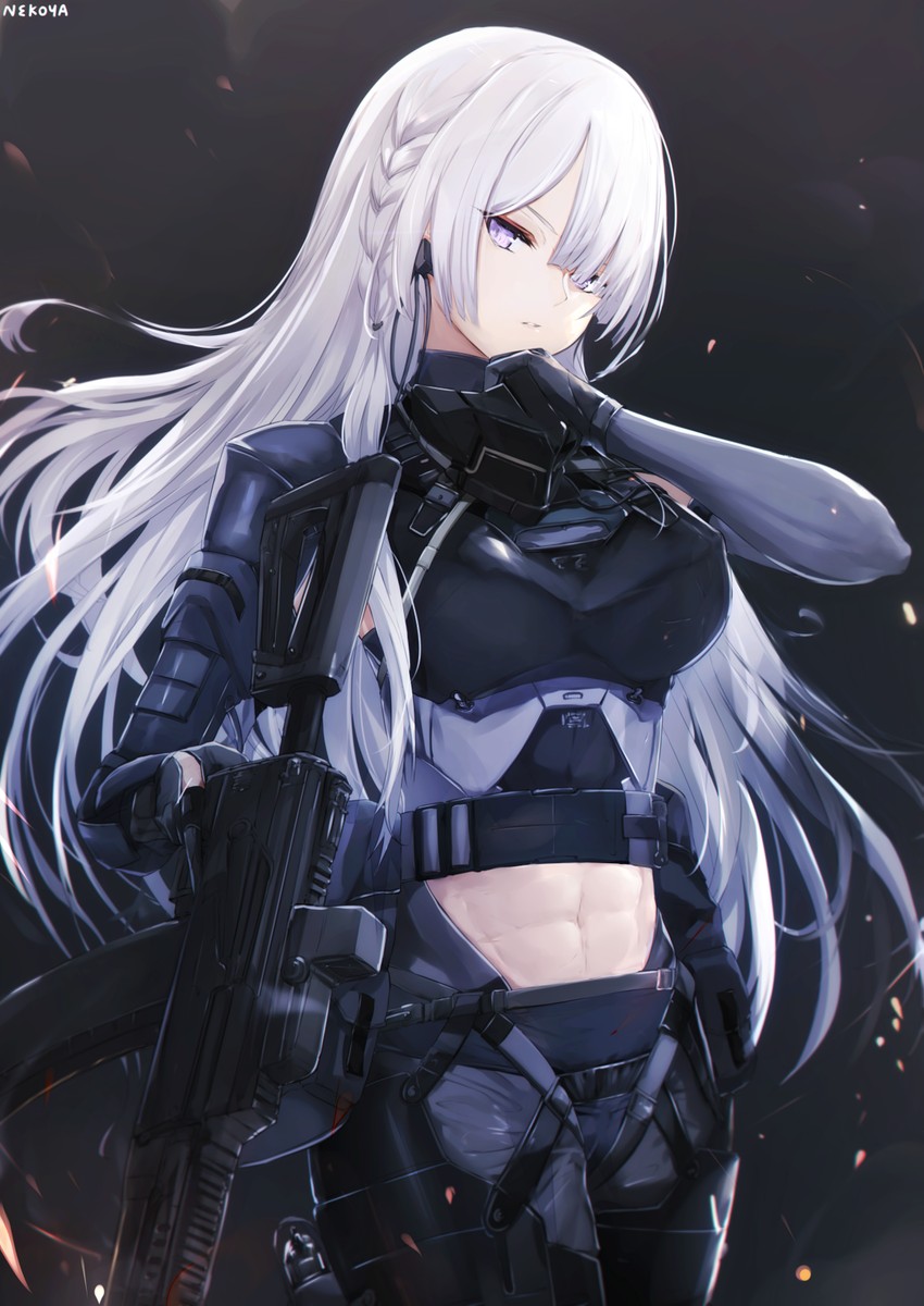 ak-15 (girls' frontline) drawn by nekoya_(liu)