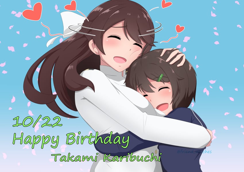 karibuchi hikari and karibuchi takami (world witches series and 1 more) drawn by wanwan_0301