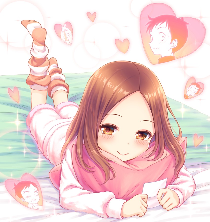 takagi-san and nishikata (karakai jouzu no takagi-san) drawn by tomo_(tmtm_mf_mf)
