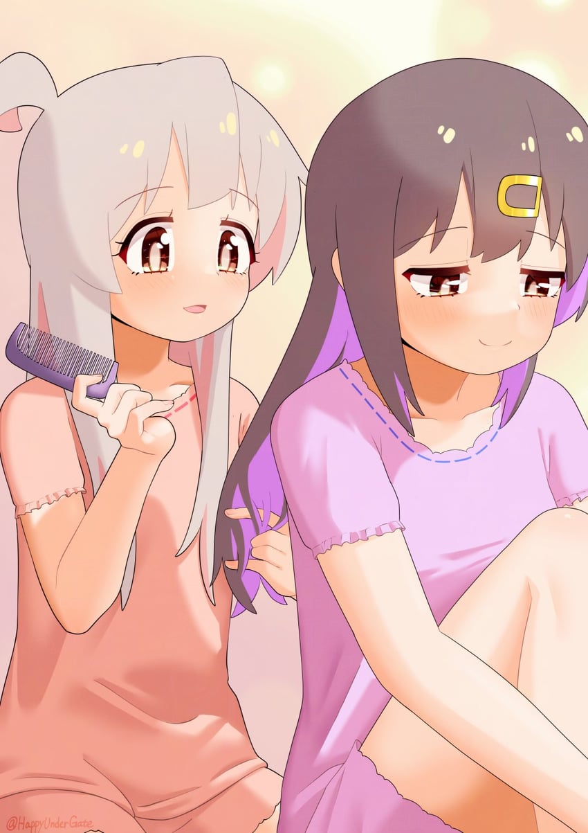 oyama mahiro and oyama mihari (onii-chan wa oshimai!) drawn by happyundergate