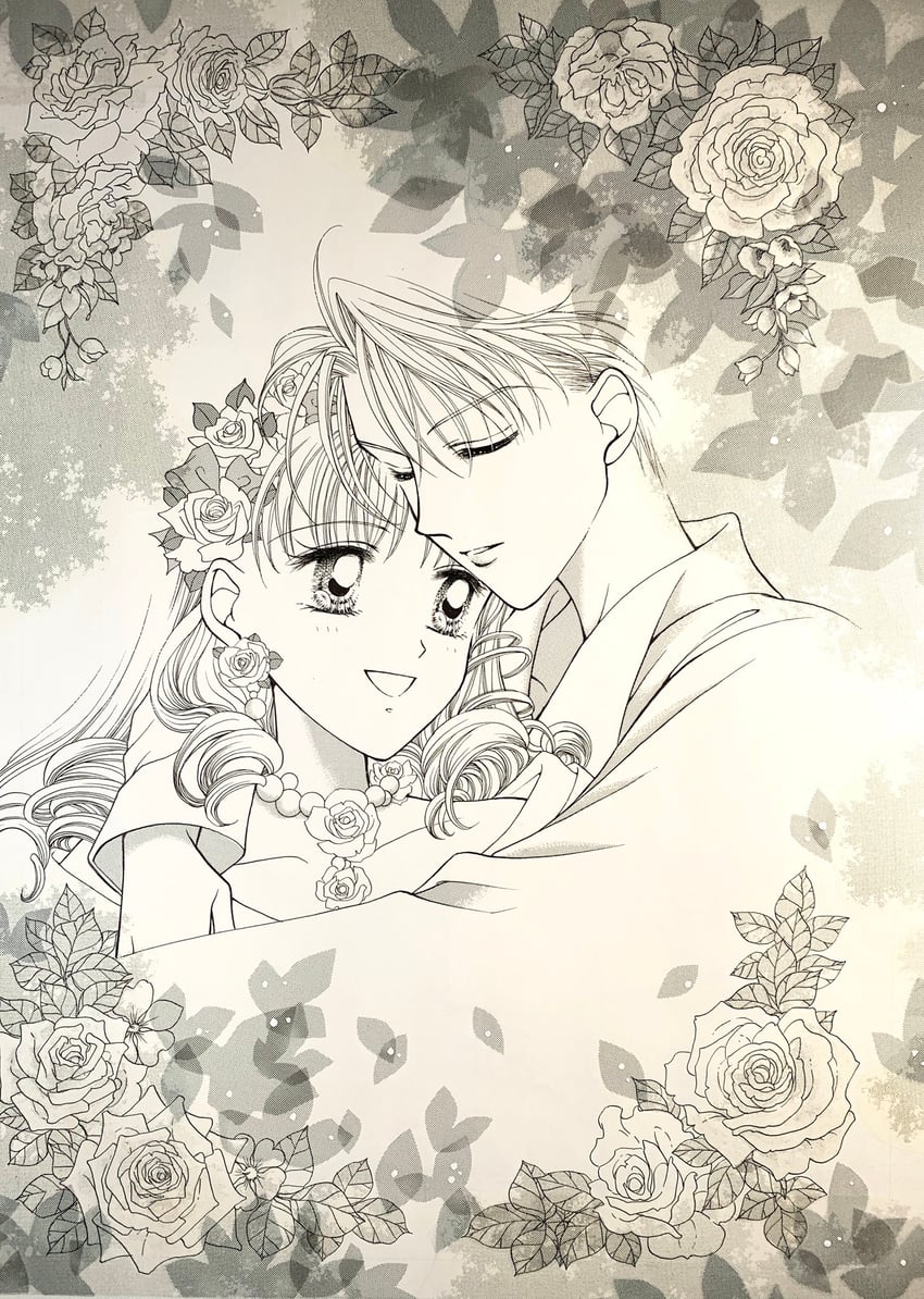 kadou sakuya and hiyama hisono (himitsu no hanazono) drawn by fujii_mihona