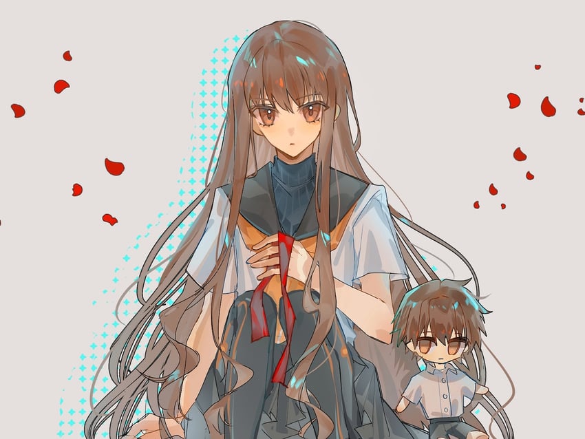 kishinami hakuno (fate and 1 more) drawn by tenkiame_(myonl)