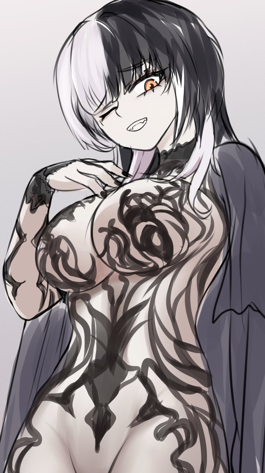 shiori novella (hololive and 1 more) drawn by brulee