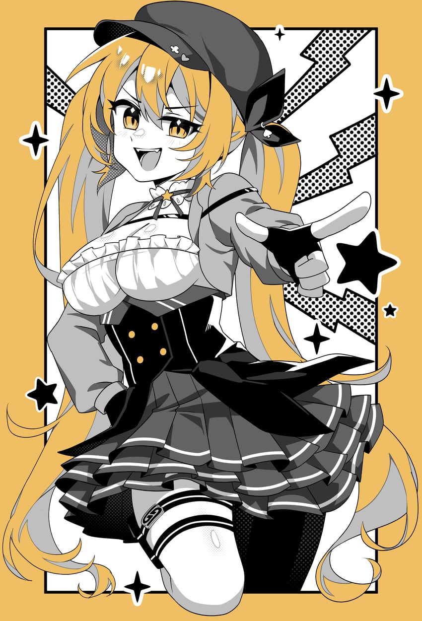 dokibird (indie virtual youtuber and 1 more) drawn by wiro_x