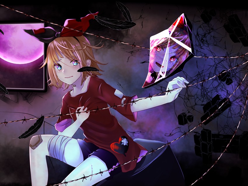 kagamine rin (vocaloid) drawn by ponta_(poqpon)