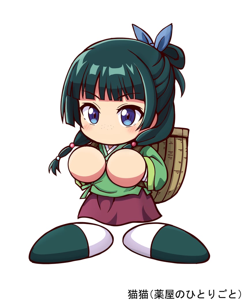 maomao (kusuriya no hitorigoto and 1 more) drawn by shiroi_tansu