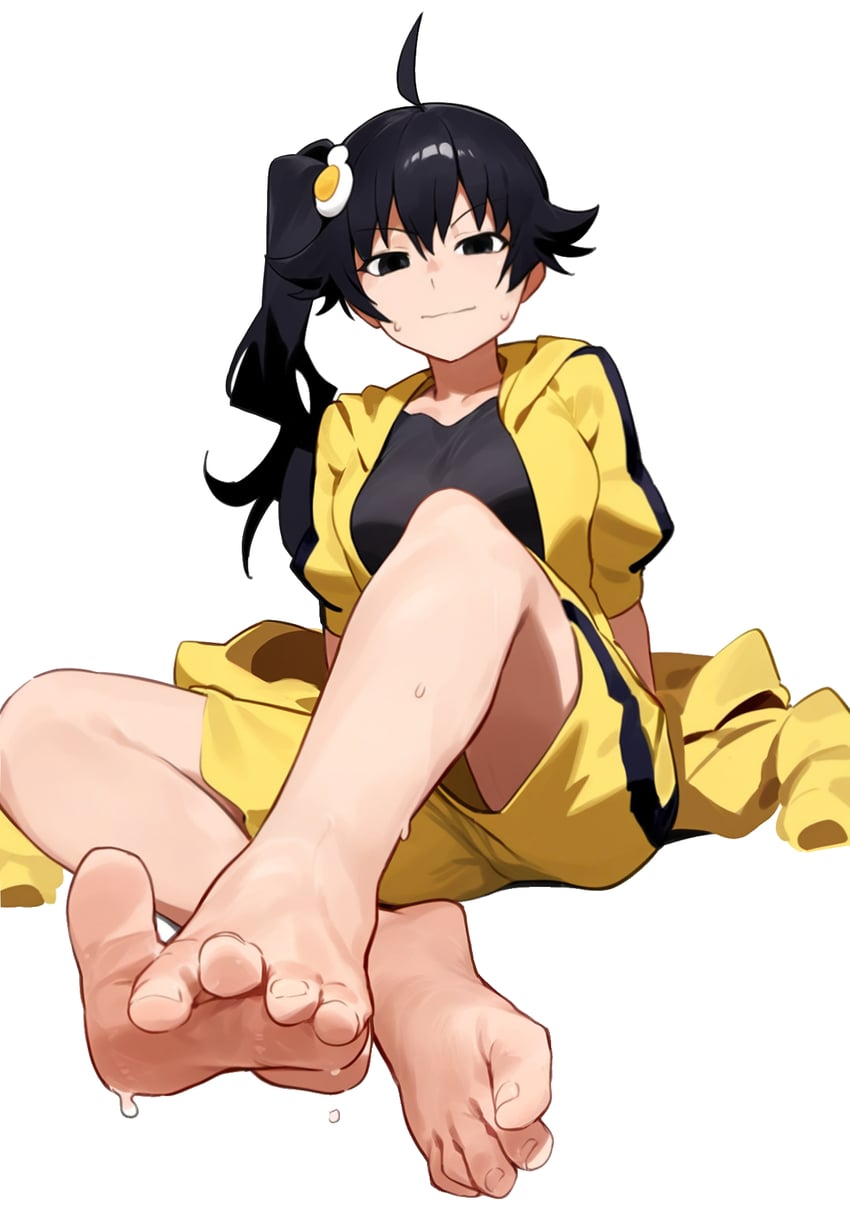 araragi karen (monogatari and 1 more) drawn by timruya