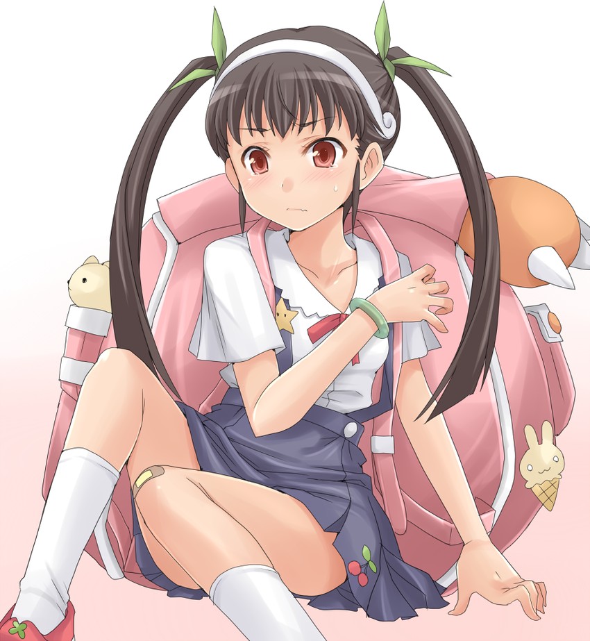 hachikuji mayoi (monogatari and 1 more) drawn by amane_hasuhito