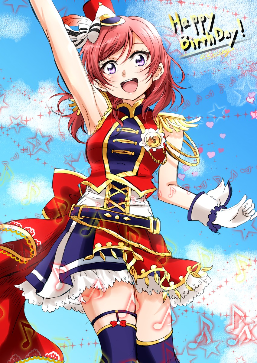 nishikino maki (love live! and 1 more) drawn by shogo_(4274732)