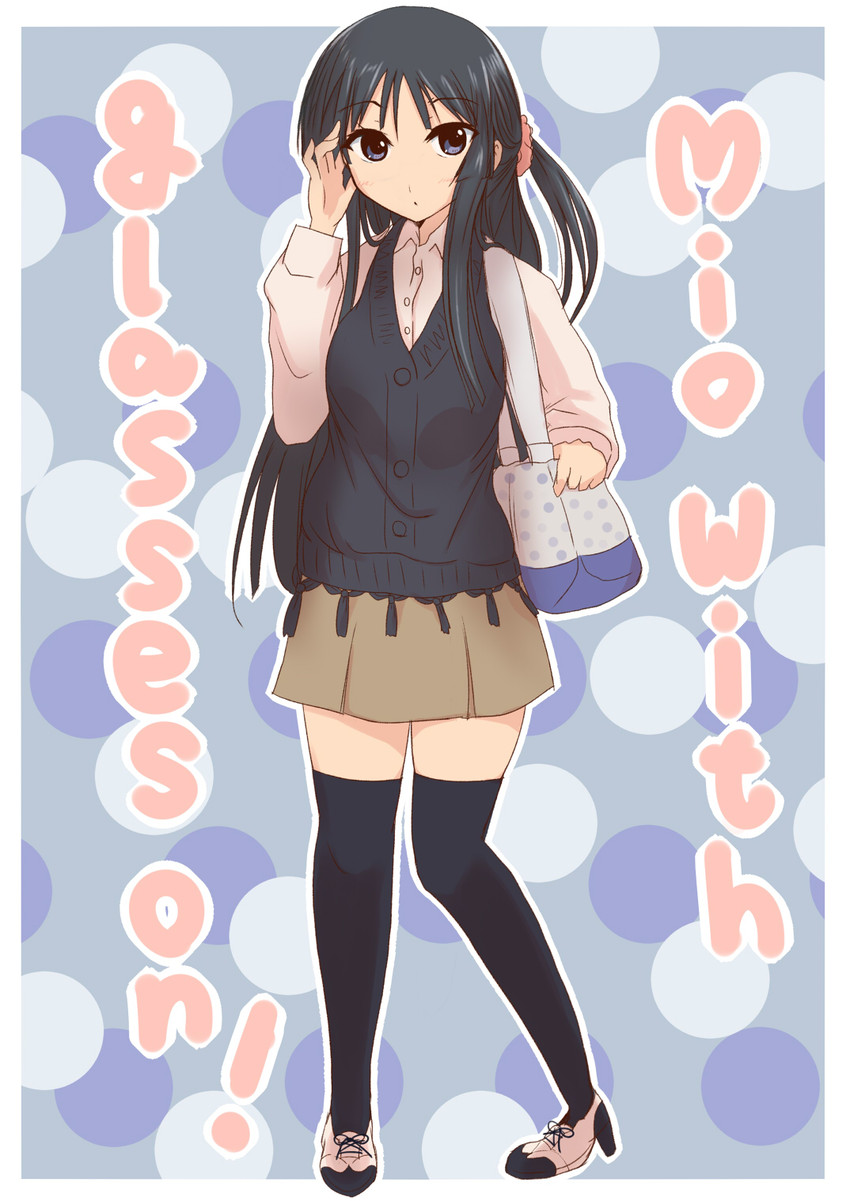 akiyama mio (k-on! and 1 more) drawn by tyranu