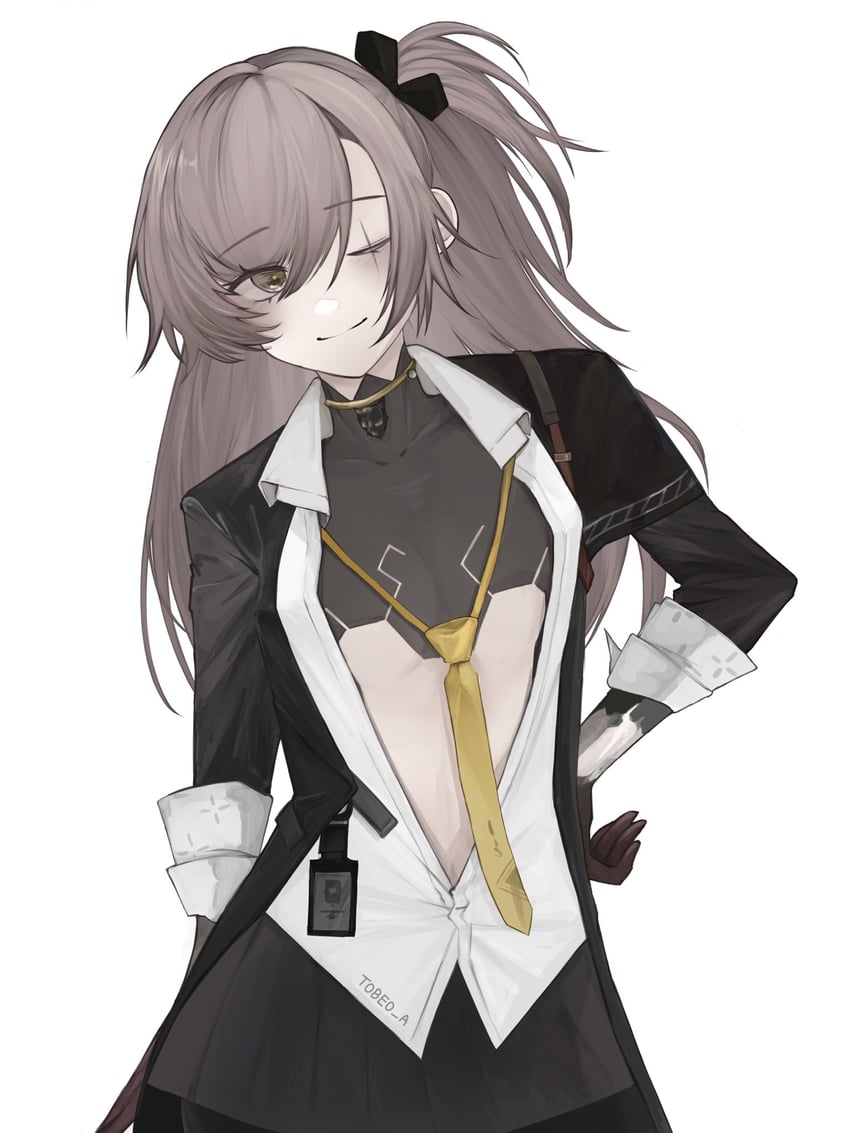 ump45 and leva (girls' frontline and 1 more) drawn by tobeo_a