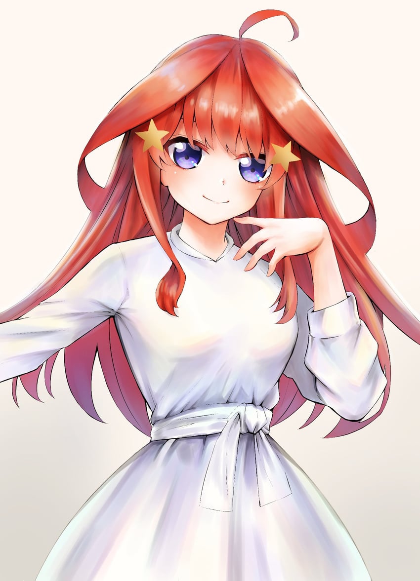 nakano itsuki (go-toubun no hanayome) drawn by itachi_(gfrz2872)