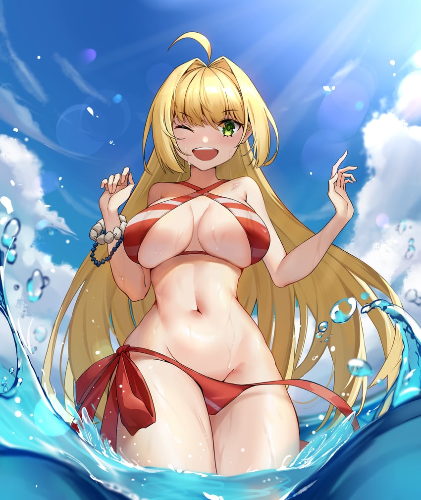 nero claudius (fate and 1 more) drawn by shenqi_xiao_hong_zai_nali
